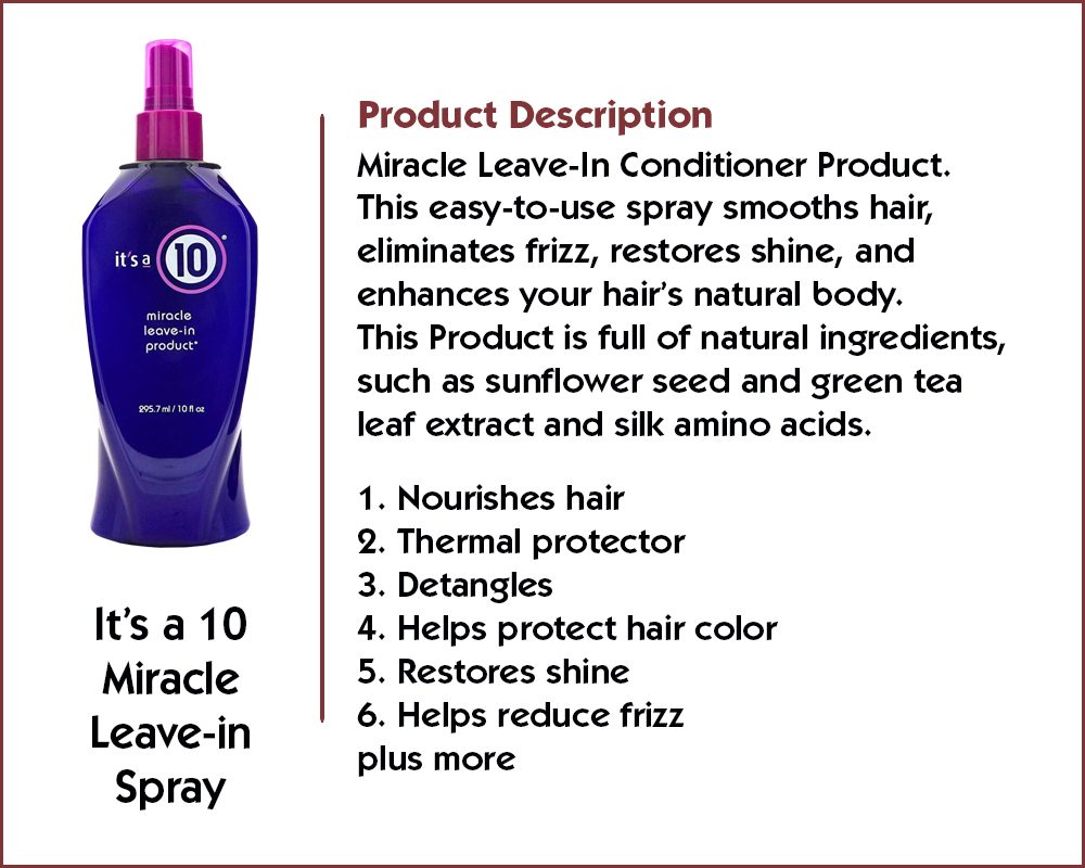 Miracle Leave-In Spray